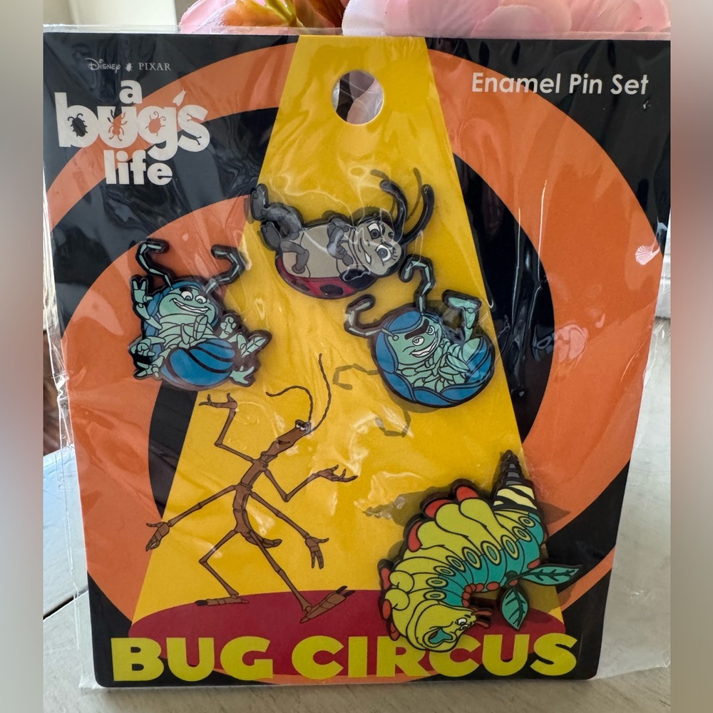 Disney Pixar A Bugs Life Enamel Pin Collection